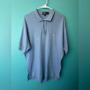 Ralph Lauren Men's Light Blue Polo Shirt
